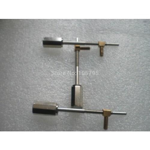 10 PCs Violin bow screw 4/4 silver color bow parts