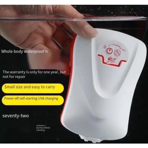 Waterproof adjustable aeration pump aquarium oxygen pump fishing outdoor special ultra-quiet rechargeable aquarium accessories