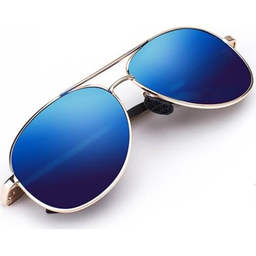 UV400 Frog Mirror Sunglasses Men Women Alloy Brand TAC Polarized Sun Glasses Driving Travel Eyewear Oculos De Sol No Case 8130