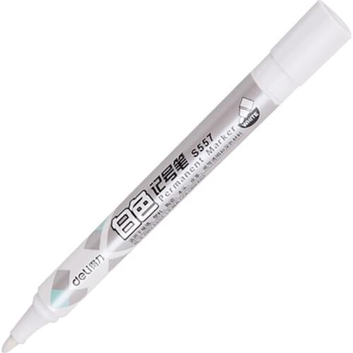 1PC Portable White Permanent Marker Pens Chalk Blackboard Glass Window Car Tyre Tire Tread Rubbe Pens Office School Supplies