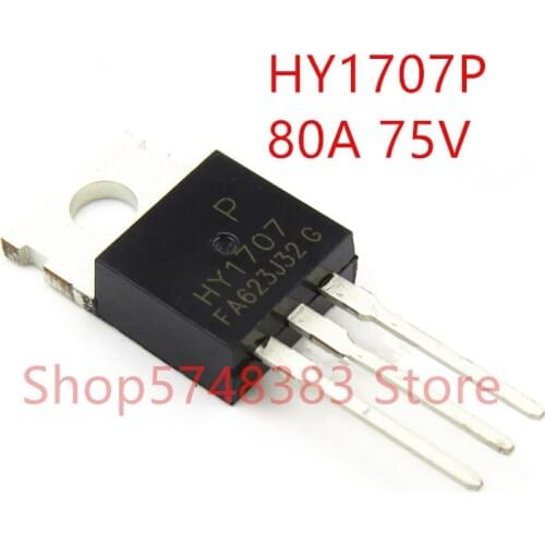 10PCS/LOT 100% new original HY1707P TO-220 HY1707B TO-263 HY1707D TO-252 HY1707 70V 80A MOS tube