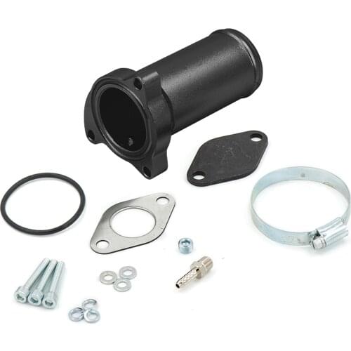 Free shipping auto racing 50mm EGR Delete Kit Pipe Suit For VW 1.9 TDI 75/80/90/115 BHP Exhaust Gas Recirculation