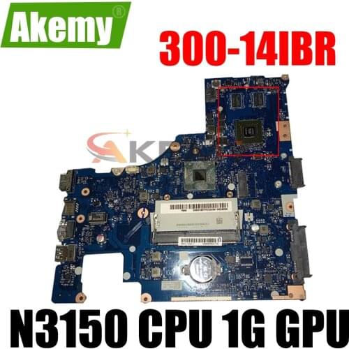 BMWC1/BMWC2 NM-A471 MAINBOARD MOTHERBOARD FOR LENOVO 300-14IBR LAPTOP MOTHERBOARD(FOR N3150 CPU 1G GPU DDR3) tested 100% work