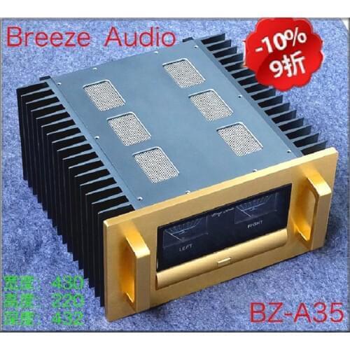 BRZHIFI BZ-A35 double radiator aluminum case for power amplifier