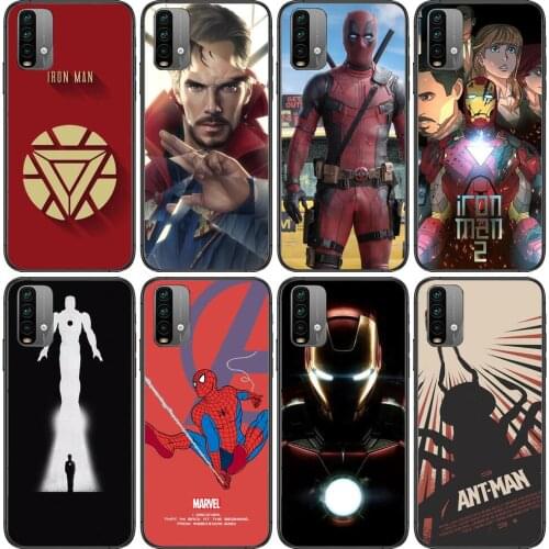 Marvel Mjolnir Phone Case For XiaoMi Redmi 11 lite 9C 8A 7A Pro 10T 5G Anime Cover Mi 10 Ultra Poco M3 X3 NFC 8 SE cover