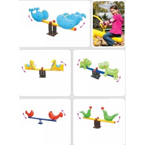 Kiddie seesaw spring rider park equipment YLW-SR20191129