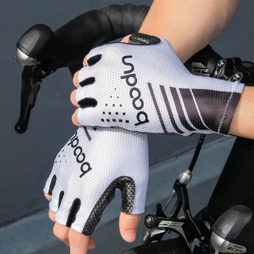Boodun 2020 NEW summer cycling gloves half finger GEL for men and women road bike mtb bike gloves