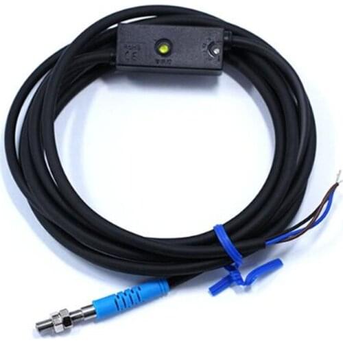 M4M5M6M8 Micro laser diffuse reflection photoelectric switch adjustable visible infrared sensing sensor NPN PNP Normally open