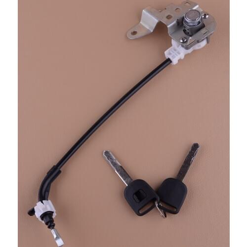 New 72185-SNA-A01 Front Left Driver Door Lock Cylinder Cable W/ 2 Keys Fit for Honda Civic 4 doors 2006-2011