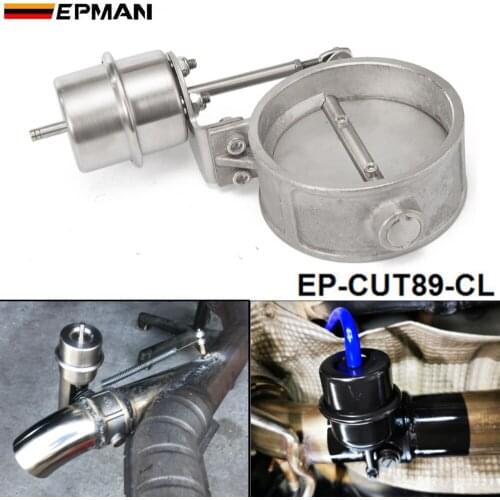 NEW Vacuum Activated Exhaust Cutout / Dump 89MM Close Style Pressure: about 1 BAR For BMW 520i f10 EP-CUT89-CL