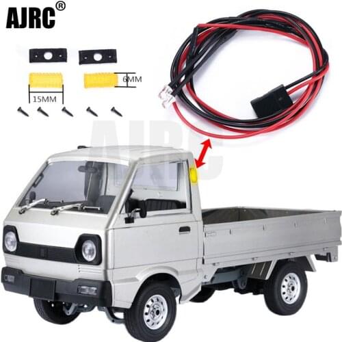 Naughty Dragon WPL-D12 1/10 SUZUKI CARRY RC minivan truck yellow lampshade/turn signal light/Turn to lights