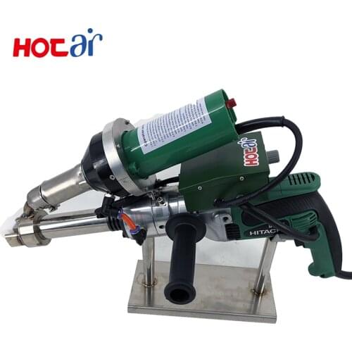 Fast delivery Extrusion welding gun hot air welder hand extruder for membrane, tank, pipe