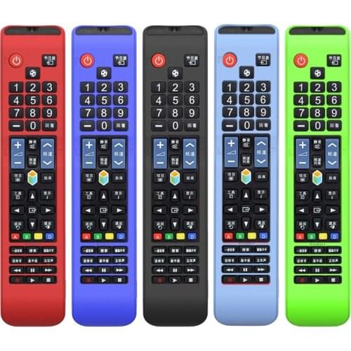 Dustproof Soft Silicone Case Remote Control Protective Cover for Samsung BN59-01178R/L AA59 TV Remote Control Shell
