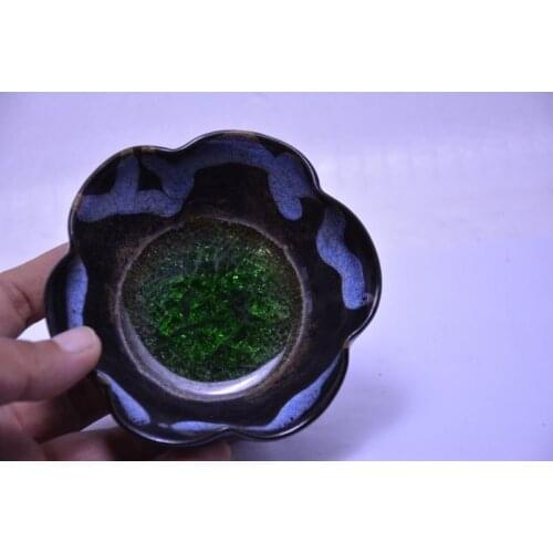 Rare Old Chinese SongDynasty "cizhou kiln" porcelain bowl,Sapphire, Free shipping