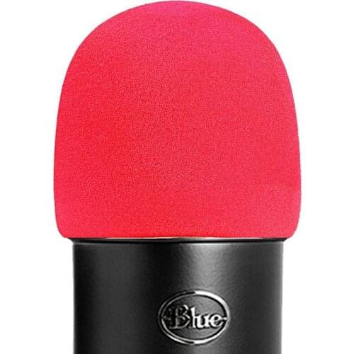 SHELKEE Foam Microphone Windscreen for Blue Yeti ,Yeti Pro condenser microphones- as a pop filter for the microphones R
