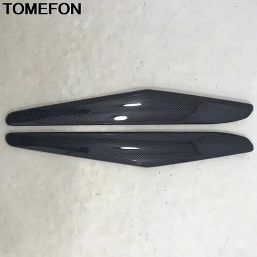 TOMEFON For Honda Accord 2018 2019 10th Inner Gear Shift Panel Stripe Frame Moulding Cover Trim Interior Accessories ABS Chrome