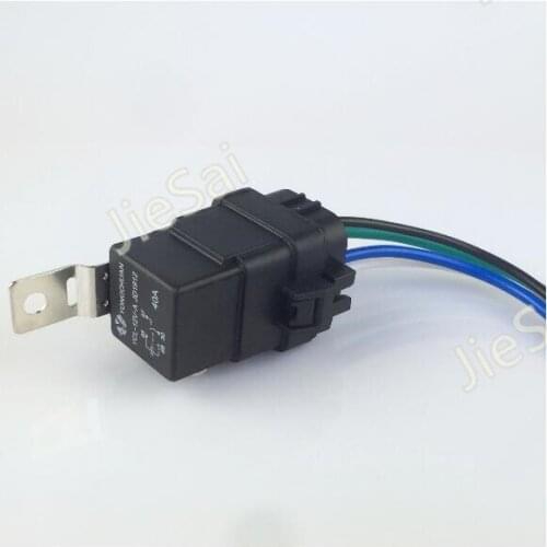 YCL-12V-A sealed waterproof car Integrated relay 4pin/5pin 12VDC 40A automotive relay with relay socket Integrated relay
