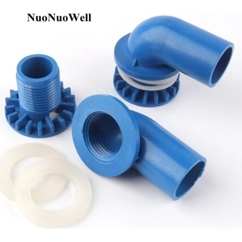 1pc 25mm PVC Pipe Connectors HI-Quality Aquarium Fish Tank Elbow Drainage Joints Aquatic Pet Water Tank Socket Flat Bottom Joint
