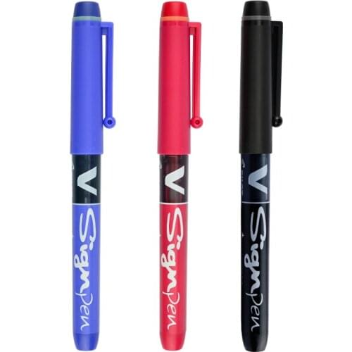 1 Piece Pilot Sign Pen 0.6mm SW-VSP Large Capacity Gel Pen office school signature gel pen