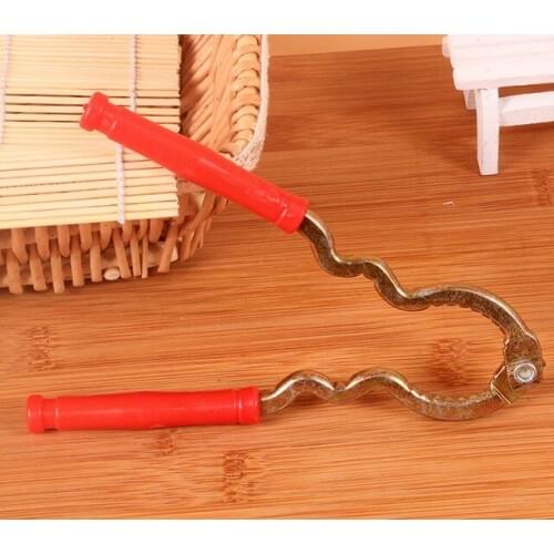 1PC Nutcracker Eco-Friendly Kitchen Tool Multi-Function Nut Cracker Sheller Walnut Cracker Plier Metal Opener Tools KC 1439