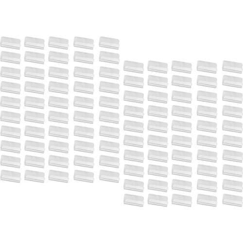 100 Pack of Ear Hooks Earring Display Cards 2.5x3cm Self Adhesive