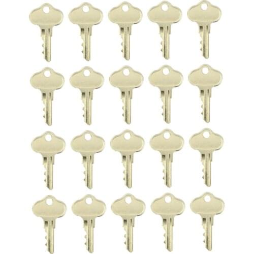 20 pc key #13 EQUIPMENT KEY FOR BOBCAT SKID STEER WACKER GEHL HIGH REACH LIFTS