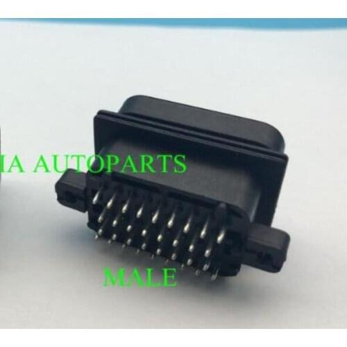 34 Pin Way TYCO AMP TE 2-6447232-3 Male ECU PCB Automotive Connector For Motec Haltech Plug