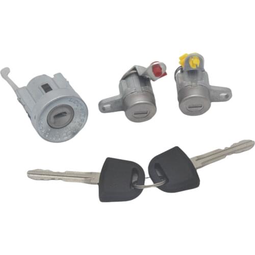 Ignition Switch Left Right Door Lock Cylinder Key Set for 1986-02 Isuzu TF TFR Holden Rodeo LUV