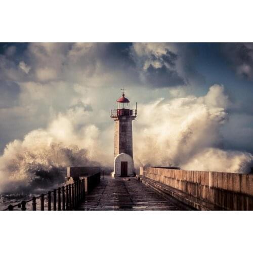 5d diy diamond Painting Cloud Lighthouse Natural Full Drill embroidery Cross Stitch Mosaic Craft Kits Home Decor Christmas Gift