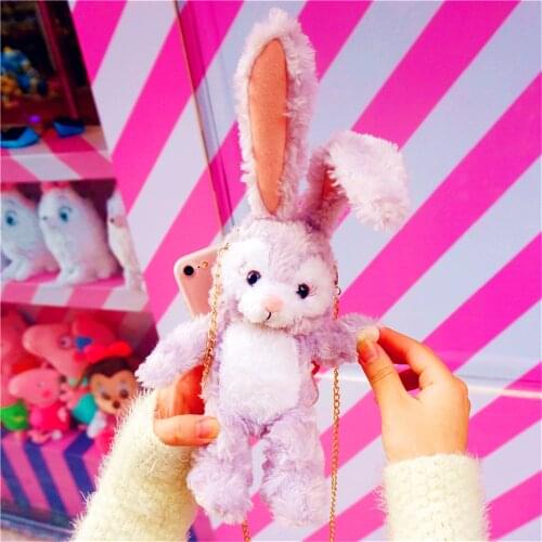 Rabbit Case For Samsung S20 plus S10 5G S9 S8Plus S7 S6edge S20 Ultra Cute Fluffy Phone Cover For Galaxy Note 10 9 8 A70 50 30