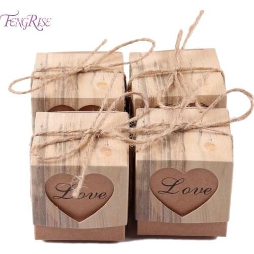 Свадебная подарочная упаковка FENGRISE China At AliExpress
