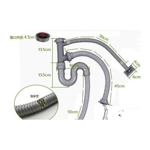 Stainless steel sink slot belt cabarets sewer pipe sewer cover anti-odor general sewer pipe