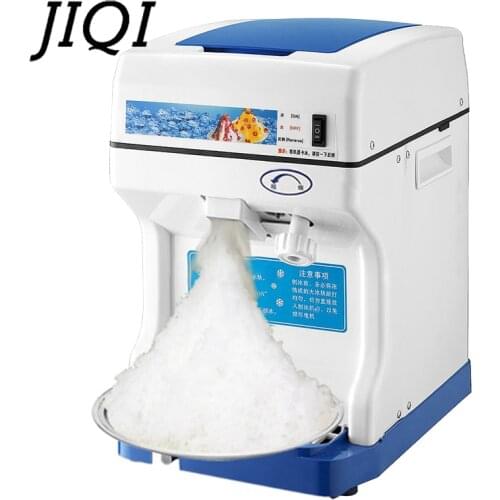 110V/220V Commercial Electric Ice Crusher Shaver Ice Slush Maker Snow Cone Sand Grinder Smoothie Ice Making Machine EU US Plug