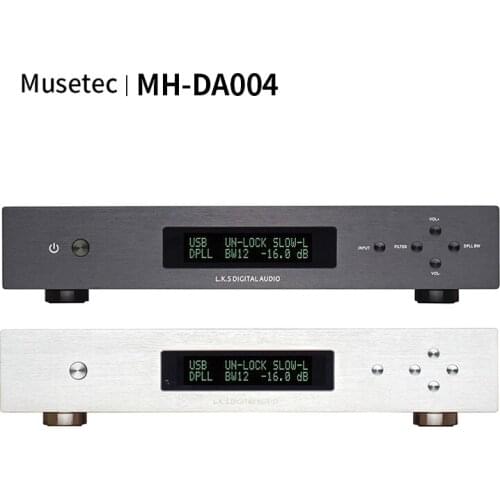 L.K.S Audio LKS MH-DA004 Dual ES9038pro DAC DSD USB upgraded Crystek CCHD-575 Coaxial BNC AES EBU DoP I2S Optical Audio Decoder