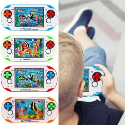 HOT Cultivate Kid Thinking Ability Toys Water Ring Toss Child Handheld Game Machine Parent-Child Interactive Retro Game Toys
