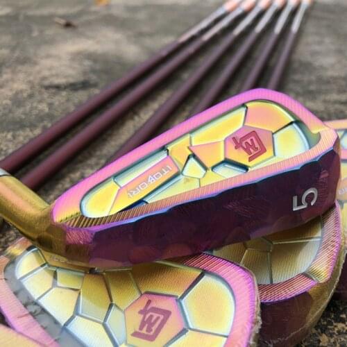 New golf irons MTG ITOBORI irons set Silver/Black/Blue/Rainbow ( 4 5 6 7 8 9 P ) with steel shaft golf clubs