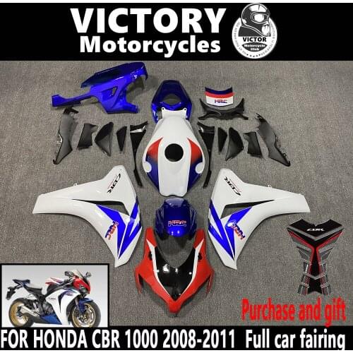 FOR Honda CBR1000RR 2008 09 10 11 Motorcycle Fairing Advanced Custom Paint Finish Can Provide Picture Customization Resin