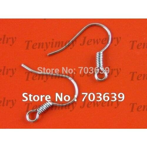 Wholesale 500pcs Alloy Earring Hooks For DIY Free Shipping
