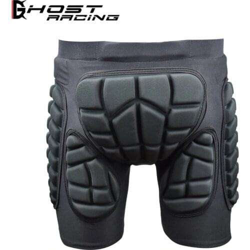Ghost Racing Motocross Shorts Quick-Drying Motorcycle Shorts Moto Protective Gear Armor Pants Hip Protection Riding Equipment