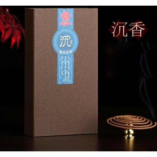 Natural Agarwood and Incense Coil Diameter 5cm Incense Coil and Sandalwood Long Incense Joss-Stick Incense Domestic Indoor