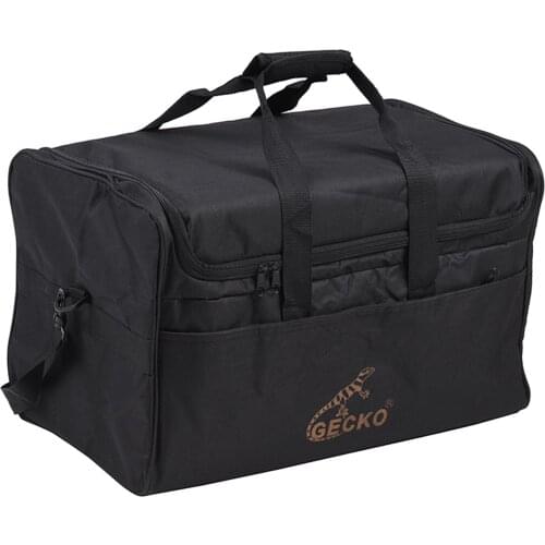 GECKO L03 Standard Adult Cajon Box Drum Bag Backpack Case 600D 5MM Cotton Padding with Carry Handle Shoulder Strap