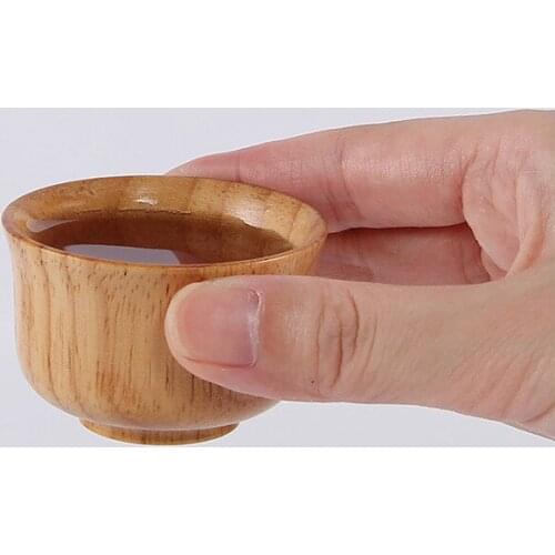 Unique Handmade Wooden Cup Wine Tumbler Original Primitive Mug for Tea Eco Drinking Personalized Kitchen Utensils Home Drinkware