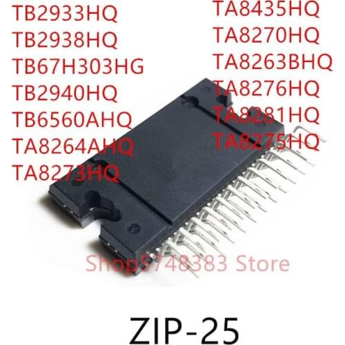 10PCS TB2933HQ TB2938HQ TB67H303HG TB2940HQ TB6560AHQ TA8264AHQ TA8273HQ TA8435HQ TA8270HQ TA8263BHQ TA8276HQ TA8281HQ TA8275HQ
