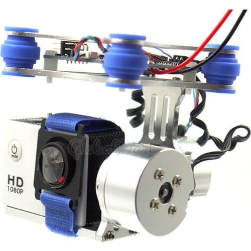 RTF CNC 2 Axis Brushless Gimbal with BGC Controller Board 2208 Motors for Phantom WK QR X350 SJ4000 Camera