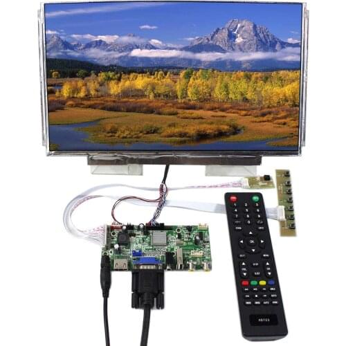 HD MI VGA AV Audio USB LCD Controller Board+13.3inch LP133WH2 N133BGE 1366x768 LCD Screen