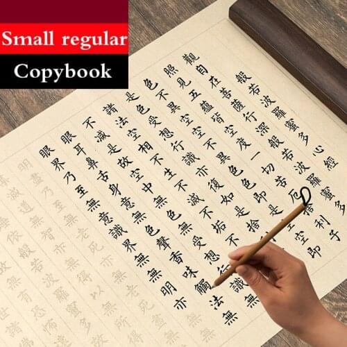 Chinese Brush Pen Copybooks Set Buddhist Scriptures Chinese Classical Article Xuan Paper Copybook Chinese Calligraphy Copybooks