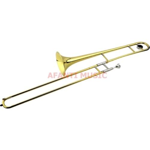 Afanti Tenor Falling Tune B Brass Body Gold Lacquer Trombone (ATB-118)