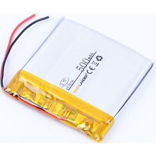453636 3.7V 500mAh li-Polymer Li-ion Battery For mouse GPS PSP Lampe speaker toys Remote controller DIY PAD DVR pen 4.5*36*36mm