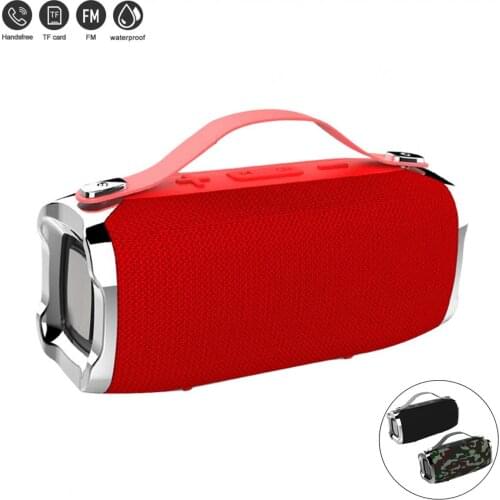 H36 Mini Bluetooth-compatible Speaker Outdoor Portable Waterproof Small Wireless Loudspeaker HIFI Bass Sound 3D Stereo Music TF