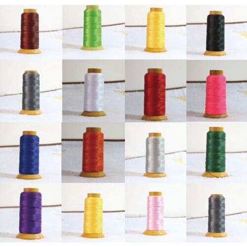 16 color bead Nylon silk cord thread line 0.4mm fit necklace jewelry B856-B857